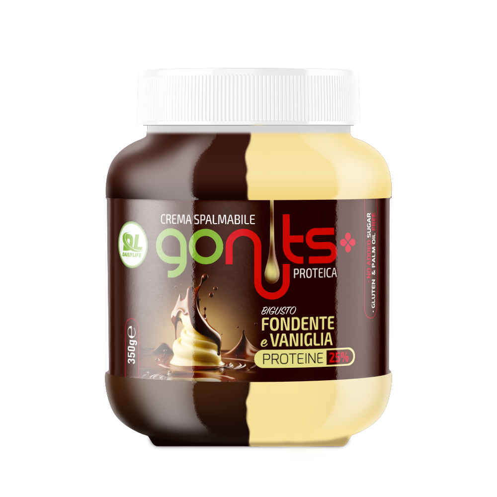 Crema Gonuts Fondente e Vaniglia 350g