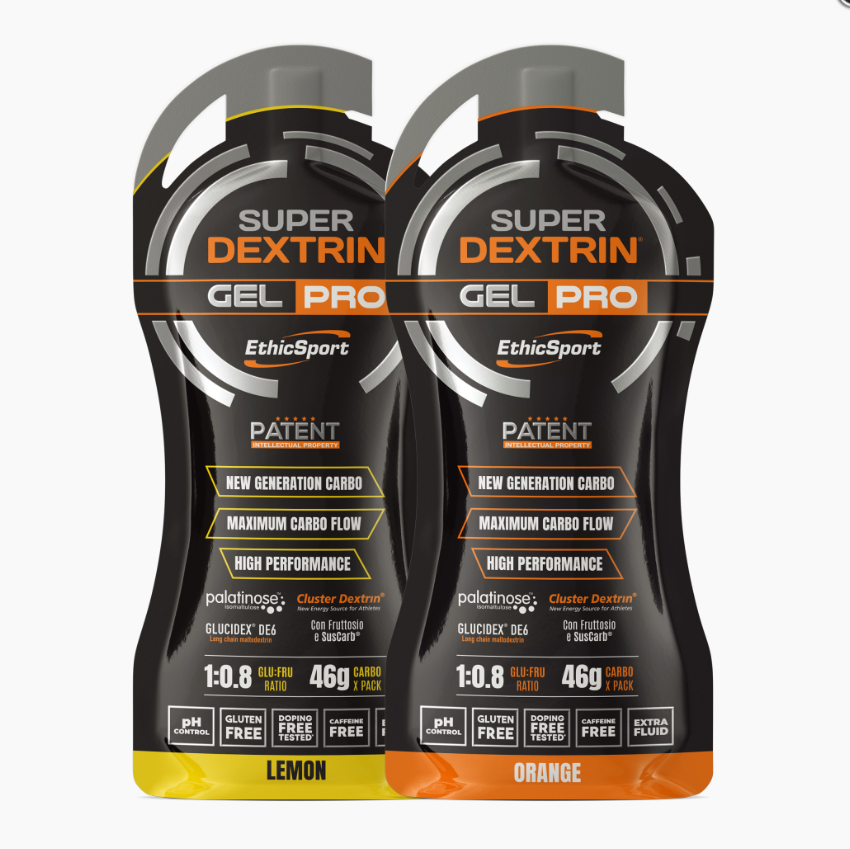 gel energetico professionale con carboidrati di nuova generazione
