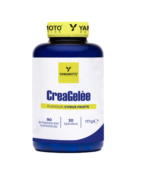 CreaGelèe – 90 supergelèe effervescente di creatina yamamoto