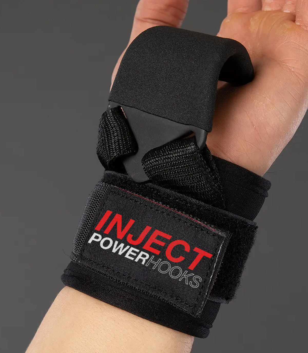 Straps con gancio in acciaio rivestito in gomma antiscivolo