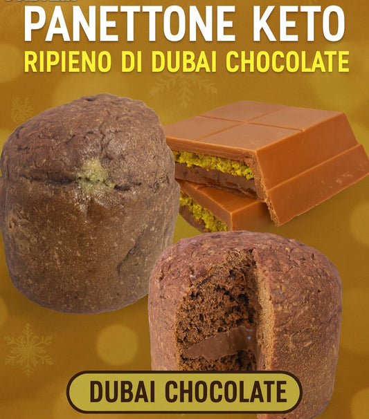 Panettone keto dubai chocolate 100g