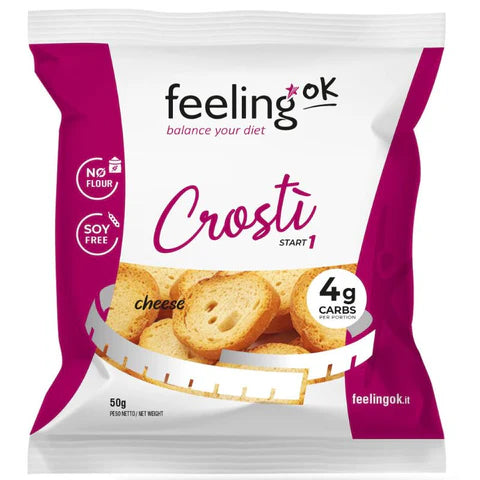 FEELING OK CROSTINO keto   50 GRAMMI