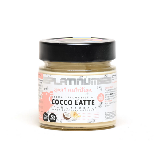 CREMA SPALMABILE 250g – COCCO LATTE (Con Scaglie)