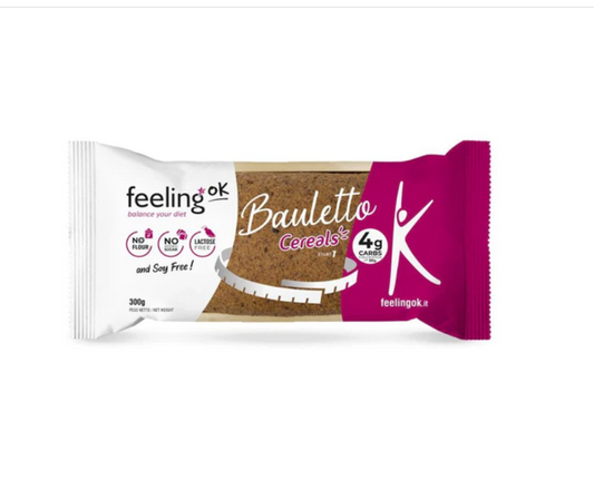 Pane keto Bauletto cereals +Protein 300g