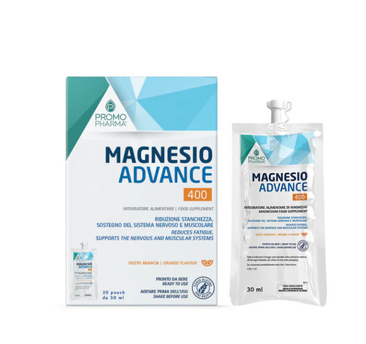 Magnesio Advance 400 - 20 stick arancia