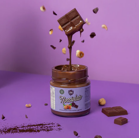 Crema proteica nocciolato 34% senza zuccheri aggiunti - 200grammi