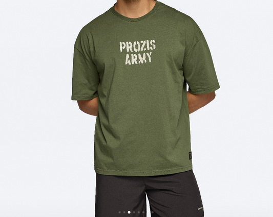 Maglietta Oversized Army - Military Green