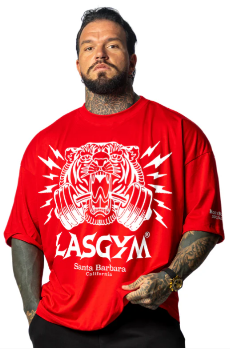 T-shirt SuperOver Silverlake ROSSO