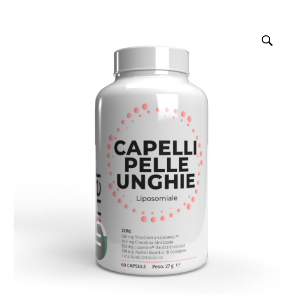 Capelli Pelle Unghie Liposomiale – Integratore di bellezza con collagene e cheratina