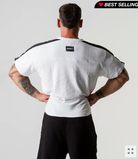 Hammer T-Shirt bianca INJECT NUTRITION