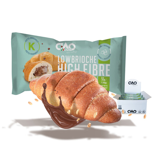 LOWBRIOCHE Ripiena con crema al cacao