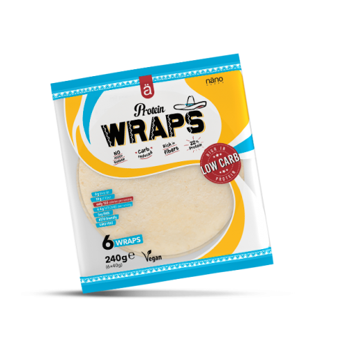 6 Protein Wraps 240g