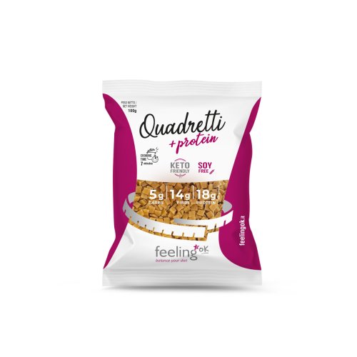 Pasta keto Quadretti 100g